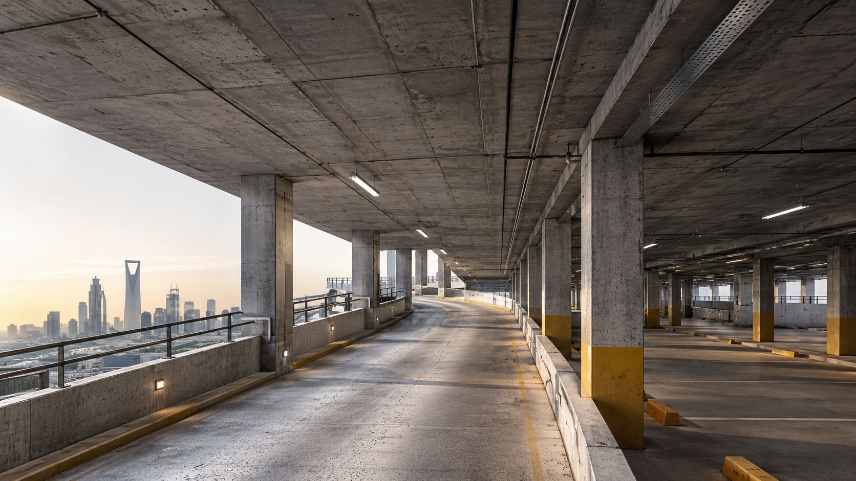 Ministry of Defense Development Authority parking structure